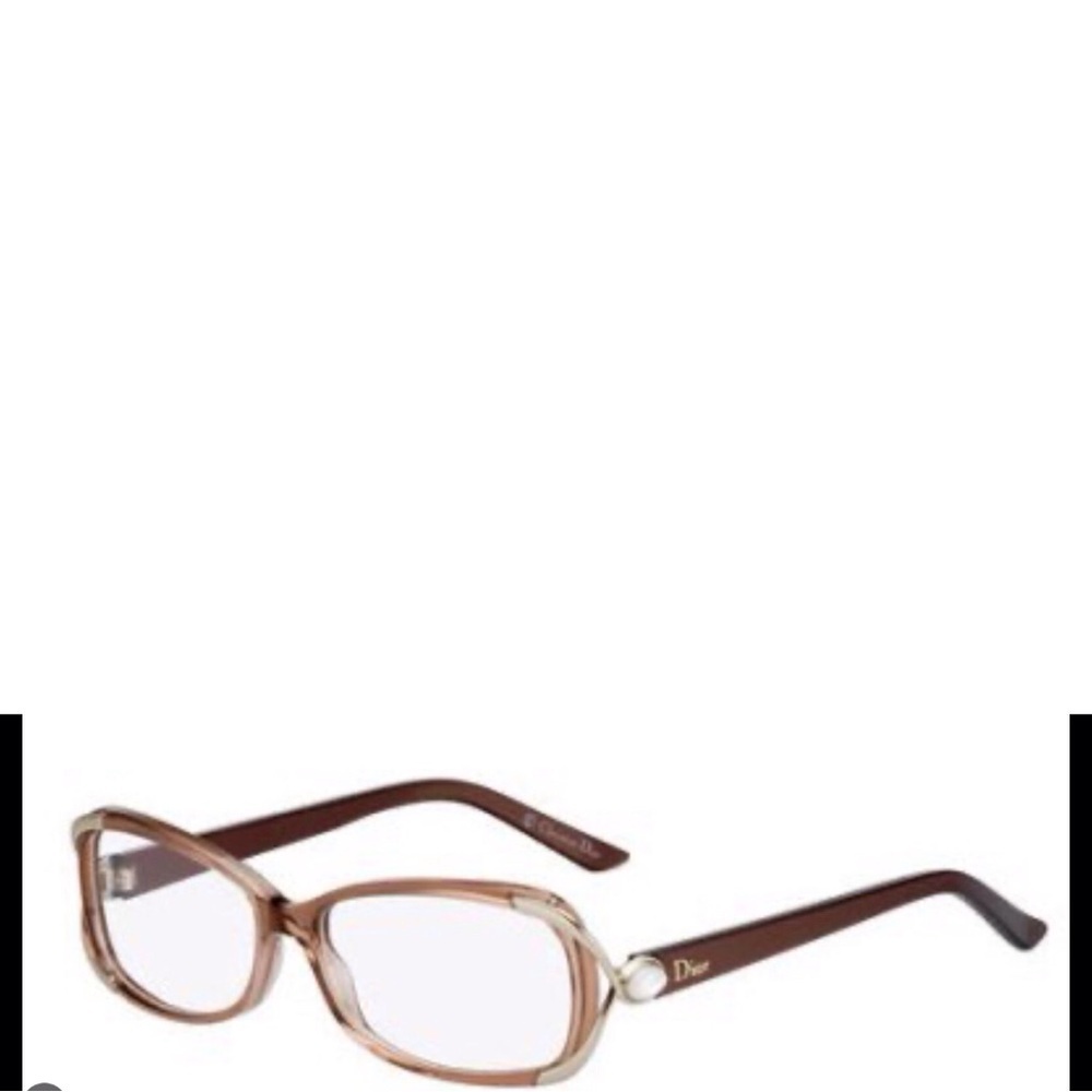 VINTAGE CHRISTIAN DIOR  CD 3176 SLEEK PEARL ACCENTS 2000'S SUNGLASSES ITALY Y2K